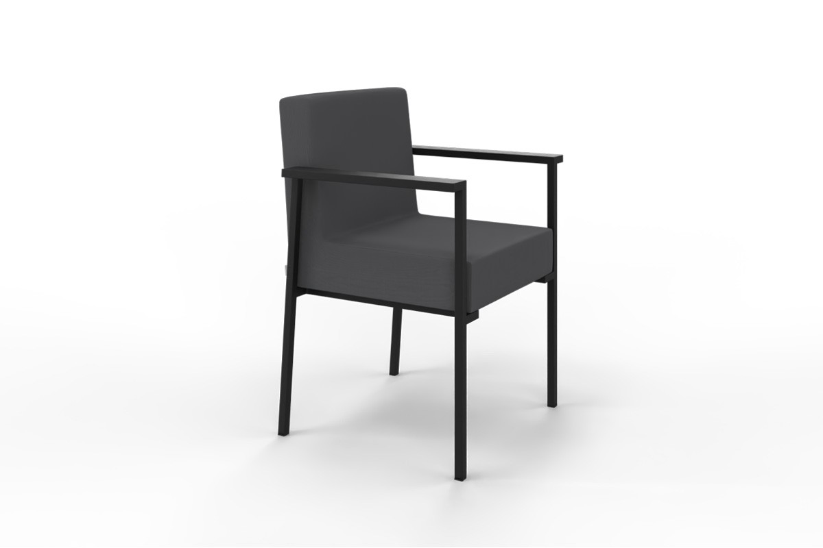 Outdoor Upholstered Chair with Armrest KLA